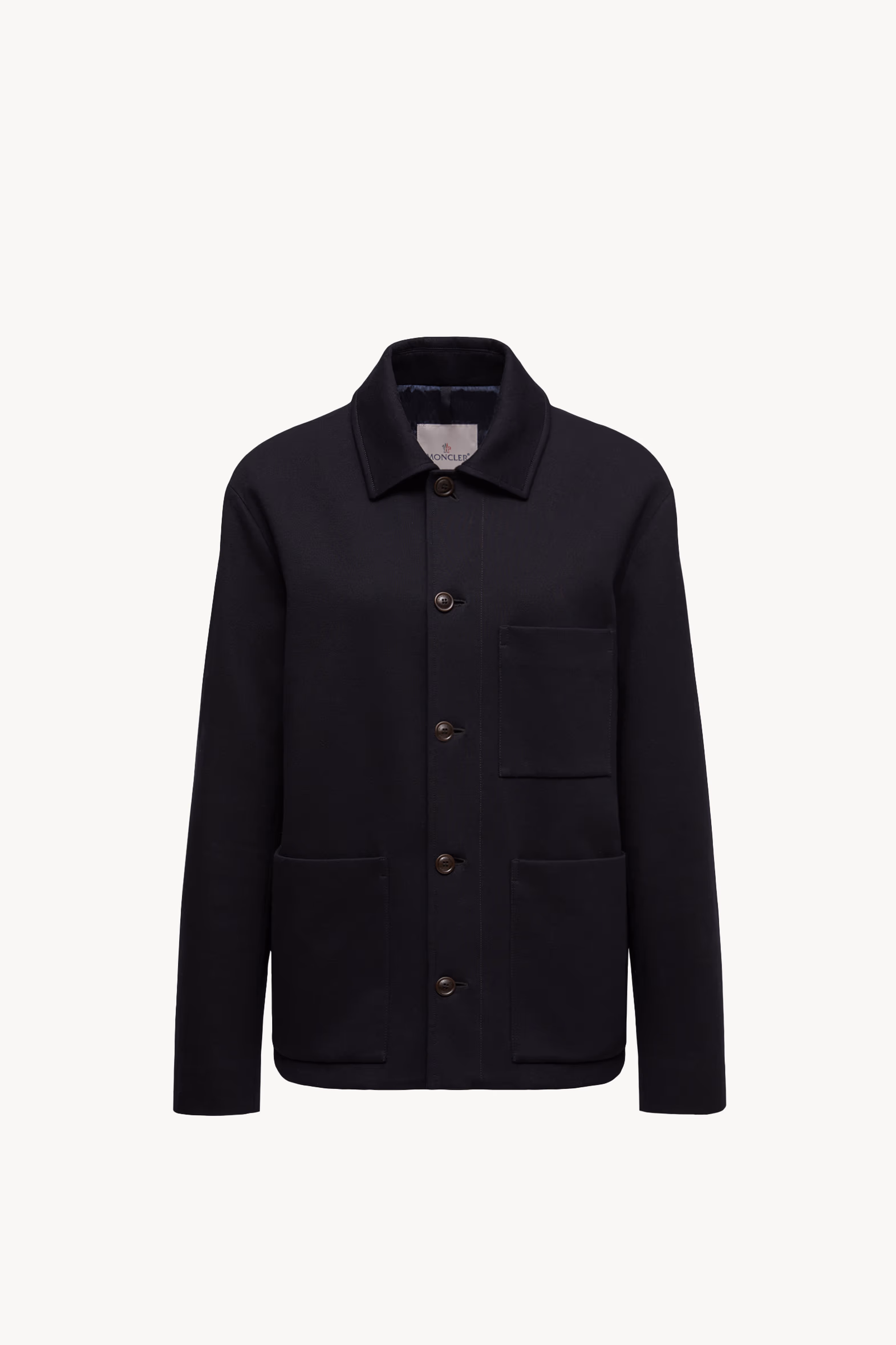 Cabalian Shirt Jacket Men Blue Moncler 2